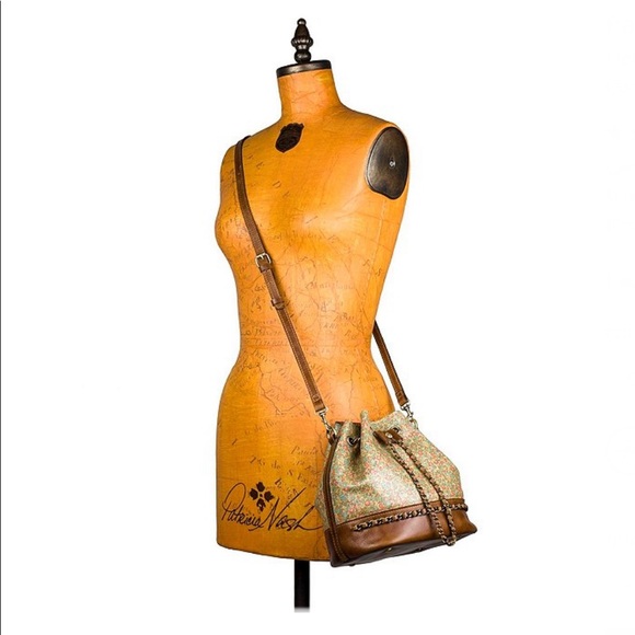 Patricia Nash Civetta Drawstring Bucket Bag - Picture 5 of 6